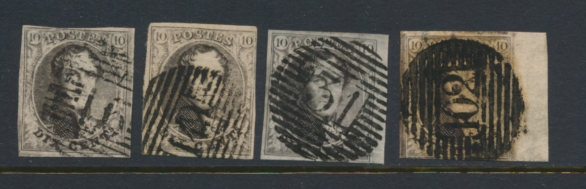 Lot 1030 - Epauletten 20 cent. Plaat II Perceptie -  Van Looy & Van Looy Sale #176 , Special Classic Europe