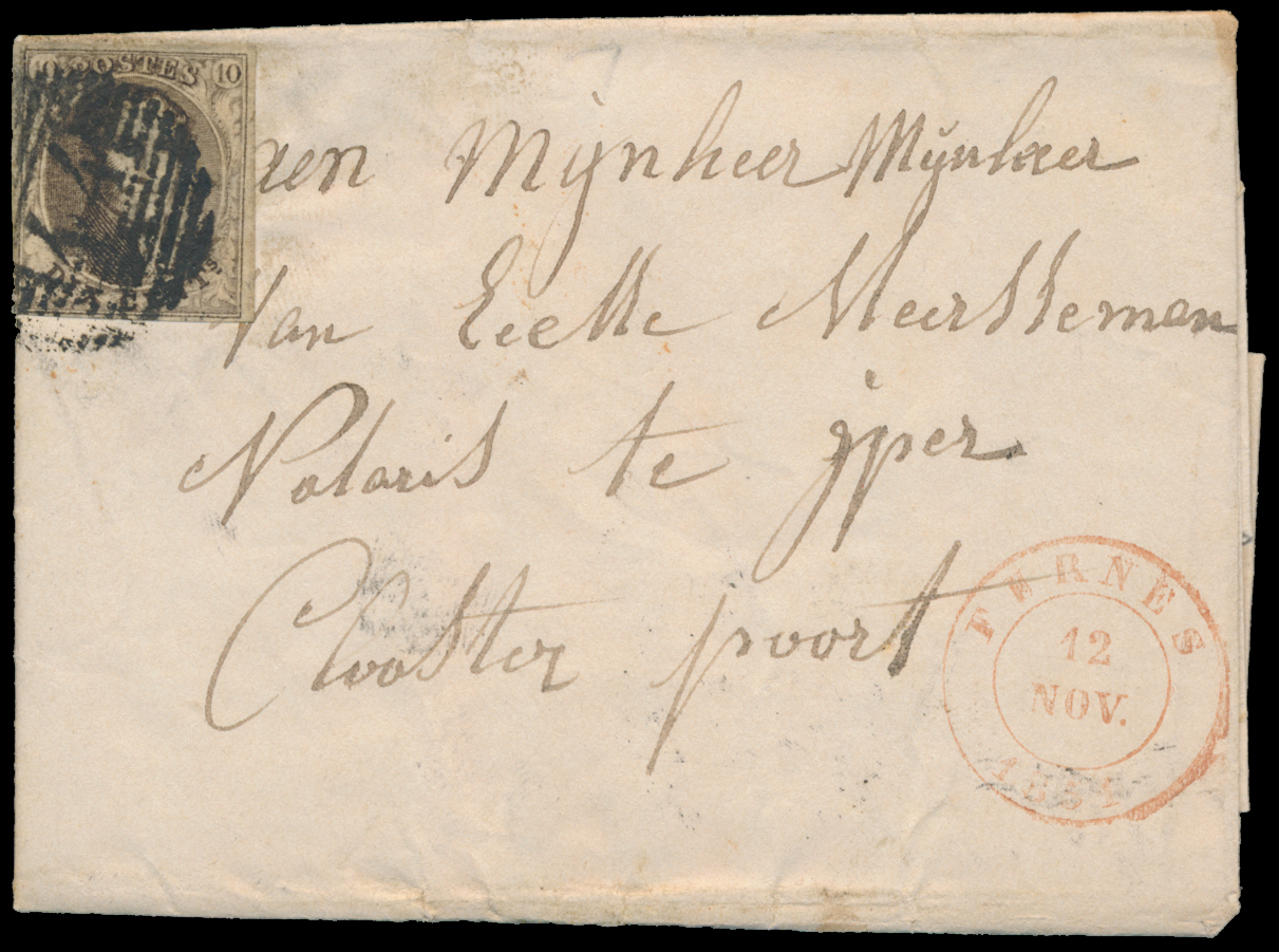 Lot 1035 - Epauletten 20 cent. Plaat II Perceptie -  Van Looy & Van Looy Sale #176 , Special Classic Europe