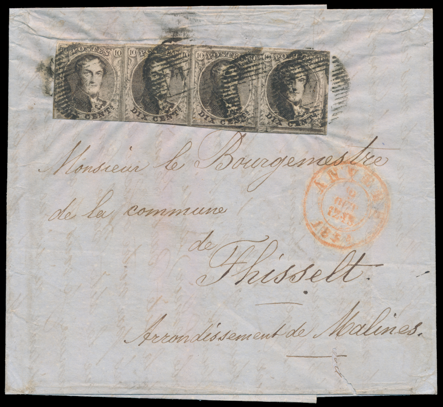 Lot 1038 - Epauletten 20 cent. Plaat II Perceptie -  Van Looy & Van Looy Sale #176 , Special Classic Europe