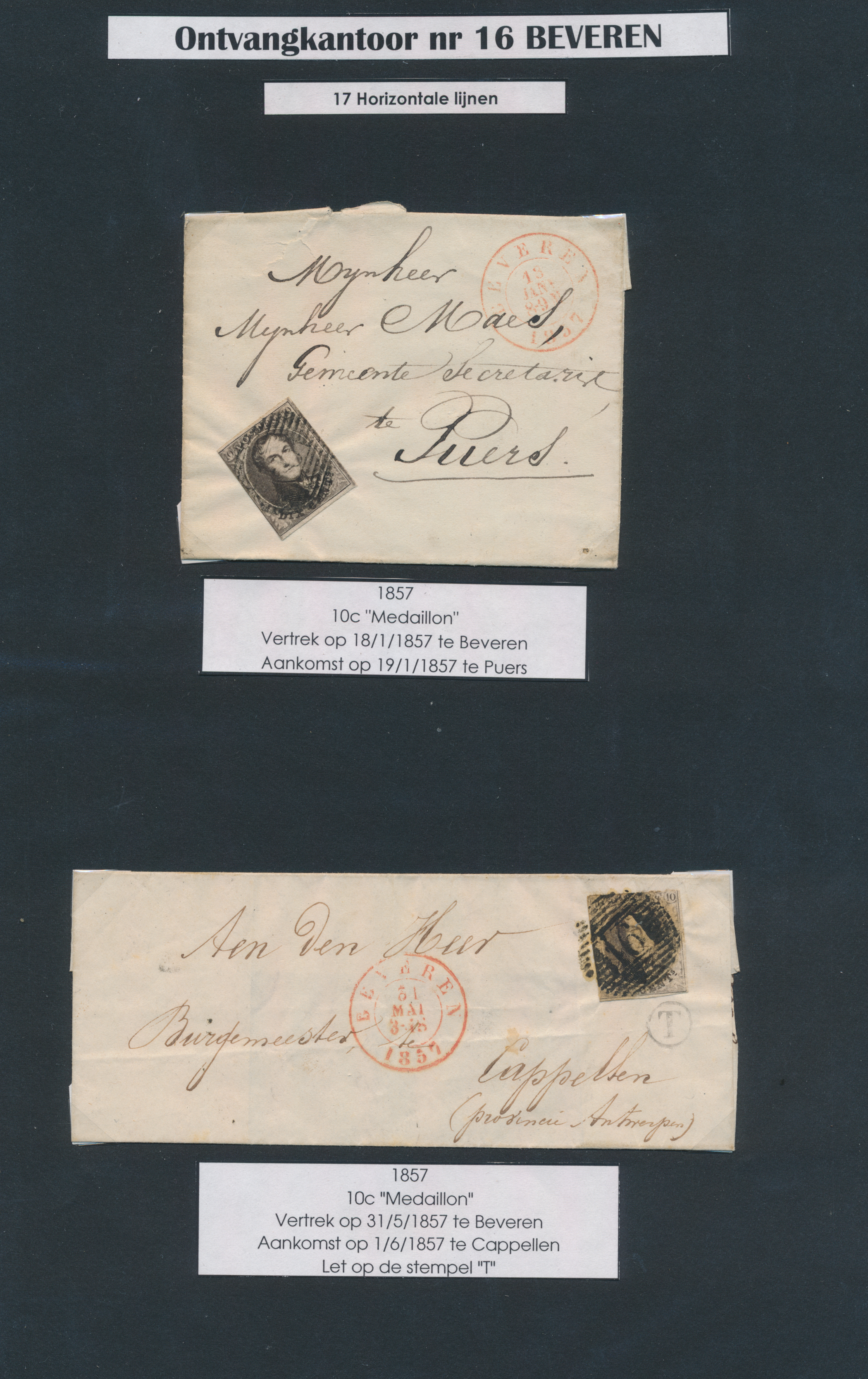 Lot 1046 - Epauletten 20 cent. Plaat II Perceptie -  Van Looy & Van Looy Sale #176 , Special Classic Europe
