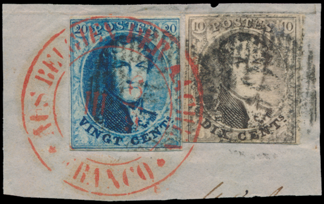 Lot 1154 - Medaillons wmk. in kader 10 cent. Perceptie - Van Looy & Van Looy Sale #176 , Special Classic Europe Lot 1154 - Medaillons wmk. in kader 10 cent. Perceptie - Van Looy & Van Looy Sale #176 , Special Classic Europe