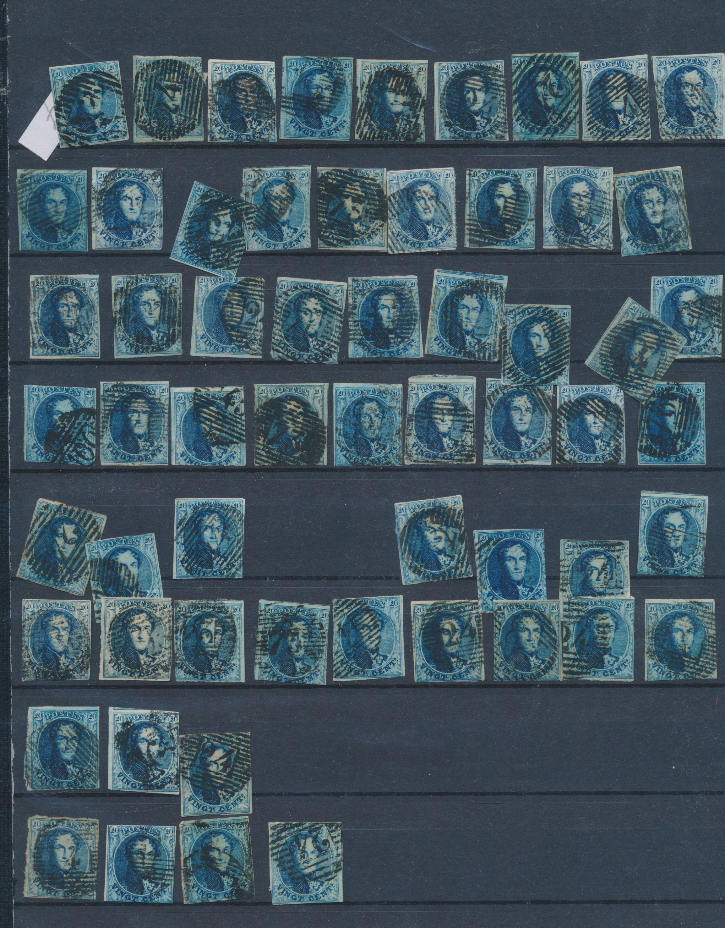 Lot 1156 - Medaillons wmk. in kader 10 cent. Perceptie - Van Looy & Van Looy Sale #176 , Special Classic Europe Lot 1156 - Medaillons wmk. in kader 10 cent. Perceptie - Van Looy & Van Looy Sale #176 , Special Classic Europe
