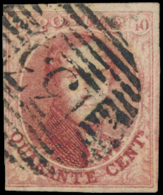 Lot 1173 - Medaillons wmk. in kader 20 cent. Perceptie - Van Looy & Van Looy Sale #176 , Special Classic Europe Lot 1173 - Medaillons wmk. in kader 20 cent. Perceptie - Van Looy & Van Looy Sale #176 , Special Classic Europe