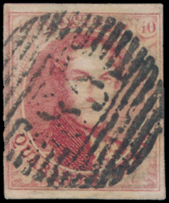 Lot 1176 - Medaillons wmk. in kader 20 cent.  Perceptie -  Van Looy & Van Looy Sale #176 , Special Classic Europe