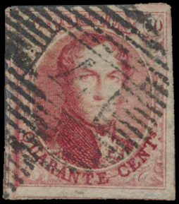 Lot 1178 - Medaillons wmk. in kader 20 cent.  Perceptie -  Van Looy & Van Looy Sale #176 , Special Classic Europe