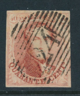 Lot 1180 - Medaillons wmk. in kader 20 cent.  Perceptie -  Van Looy & Van Looy Sale #176 , Special Classic Europe