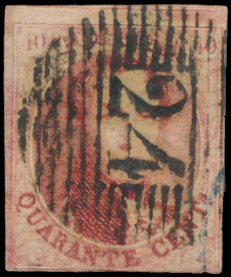 Lot 1183 - Medaillons wmk. in kader 20 cent.  Perceptie -  Van Looy & Van Looy Sale #176 , Special Classic Europe
