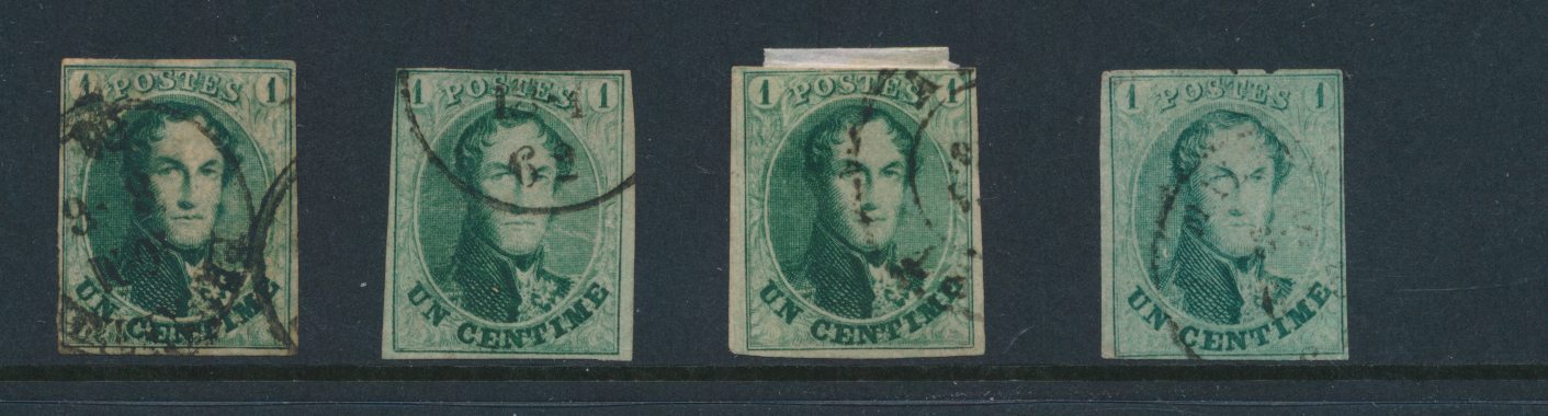 Lot 1218 - Medaillons wmk. zonder kader 10 cent. Perceptie - Van Looy & Van Looy Sale #176 , Special Classic Europe Lot 1218 - Medaillons wmk. zonder kader 10 cent. Perceptie - Van Looy & Van Looy Sale #176 , Special Classic Europe