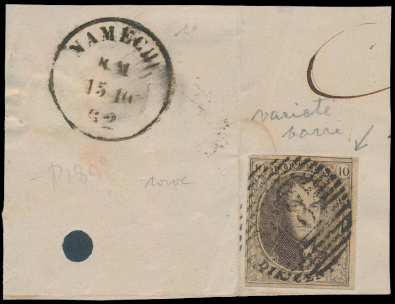 Lot 1227 - Medaillons wmk. zonder kader 10 cent. Perceptie - Van Looy & Van Looy Sale #176 , Special Classic Europe Lot 1227 - Medaillons wmk. zonder kader 10 cent. Perceptie - Van Looy & Van Looy Sale #176 , Special Classic Europe