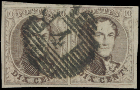 Lot 1234 - Medaillons wmk. zonder kader 10 cent. Distributie en speciale stempels - Van Looy & Van Looy Sale #176 , Special Classic Europe Lot 1234 - Medaillons wmk. zonder kader 10 cent. Distributie en speciale stempels - Van Looy & Van Looy Sale #176 , Special Classic Europe