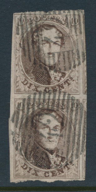 Lot 1237 - Medaillons wmk. zonder kader 10 cent. Distributie en speciale stempels - Van Looy & Van Looy Sale #176 , Special Classic Europe Lot 1237 - Medaillons wmk. zonder kader 10 cent. Distributie en speciale stempels - Van Looy & Van Looy Sale #176 , Special Classic Europe