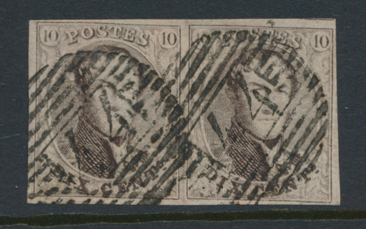 Lot 1239 - Medaillons wmk. zonder kader 10 cent. Distributie en speciale stempels - Van Looy & Van Looy Sale #176 , Special Classic Europe Lot 1239 - Medaillons wmk. zonder kader 10 cent. Distributie en speciale stempels - Van Looy & Van Looy Sale #176 , Special Classic Europe