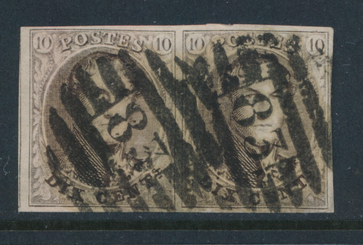 Lot 1244 - Medaillons wmk. zonder kader 10 cent. Distributie en speciale stempels - Van Looy & Van Looy Sale #176 , Special Classic Europe Lot 1244 - Medaillons wmk. zonder kader 10 cent. Distributie en speciale stempels - Van Looy & Van Looy Sale #176 , Special Classic Europe