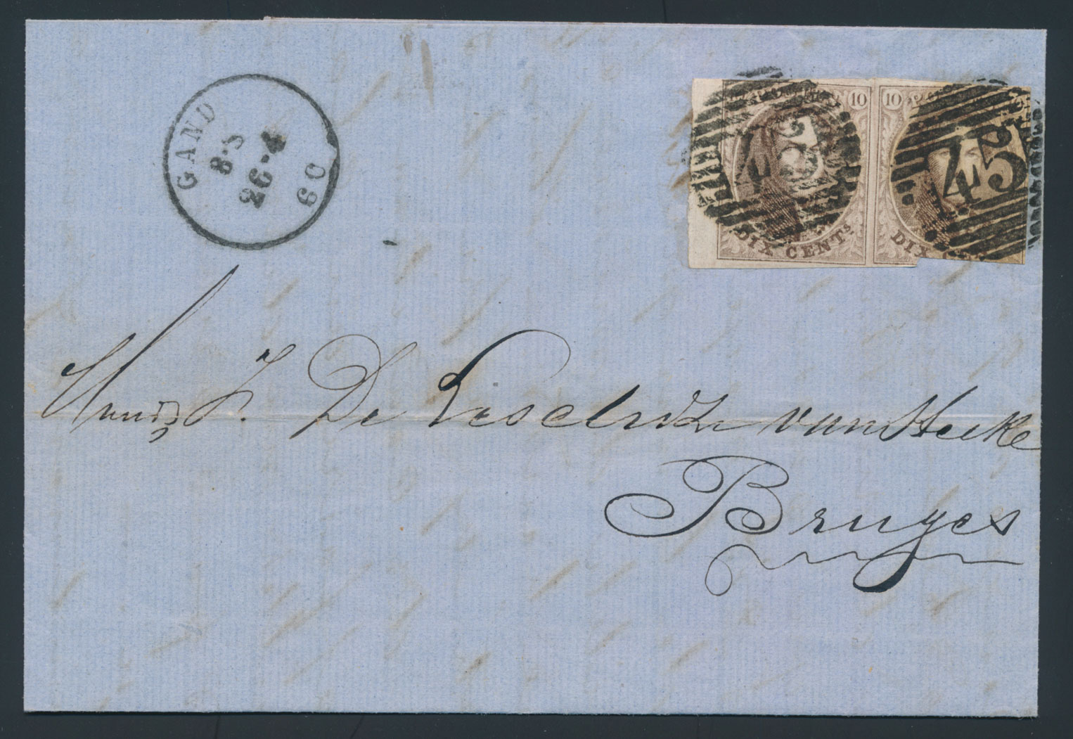 Lot 1255 - Medaillons wmk. zonder kader 20 cent. Perceptie - Van Looy & Van Looy Sale #176 , Special Classic Europe Lot 1255 - Medaillons wmk. zonder kader 20 cent. Perceptie - Van Looy & Van Looy Sale #176 , Special Classic Europe