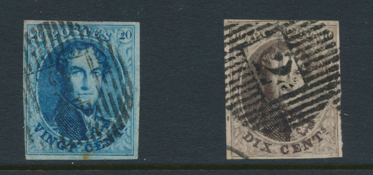 Lot 1263 - Medaillons wmk. zonder kader 20 cent. Perceptie - Van Looy & Van Looy Sale #176 , Special Classic Europe Lot 1263 - Medaillons wmk. zonder kader 20 cent. Perceptie - Van Looy & Van Looy Sale #176 , Special Classic Europe