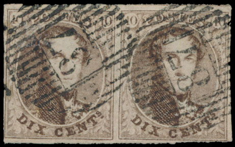 Lot 1275 - Medaillons wmk. zonder kader 40 cent. Perceptie - Van Looy & Van Looy Sale #176 , Special Classic Europe Lot 1275 - Medaillons wmk. zonder kader 40 cent. Perceptie - Van Looy & Van Looy Sale #176 , Special Classic Europe