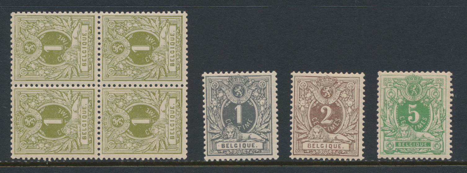 Lot 1845 - Uitgifte 1869 Leopold II Gebruikt Samenstellingen - Van Looy & Van Looy Sale #176 , Special Classic Europe Lot 1845 - Uitgifte 1869 Leopold II Gebruikt Samenstellingen - Van Looy & Van Looy Sale #176 , Special Classic Europe