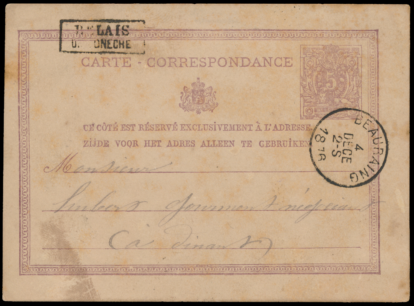 Lot 1846 - Uitgifte 1869 Leopold II Gebruikt Samenstellingen - Van Looy & Van Looy Sale #176 , Special Classic Europe Lot 1846 - Uitgifte 1869 Leopold II Gebruikt Samenstellingen - Van Looy & Van Looy Sale #176 , Special Classic Europe