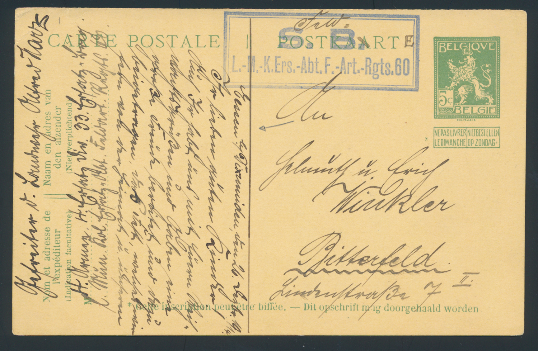 Lot 2016 - Uitgifte 1907 Wapenschild - Van Looy & Van Looy Sale #176 , Special Classic Europe Lot 2016 - Uitgifte 1907 Wapenschild - Van Looy & Van Looy Sale #176 , Special Classic Europe