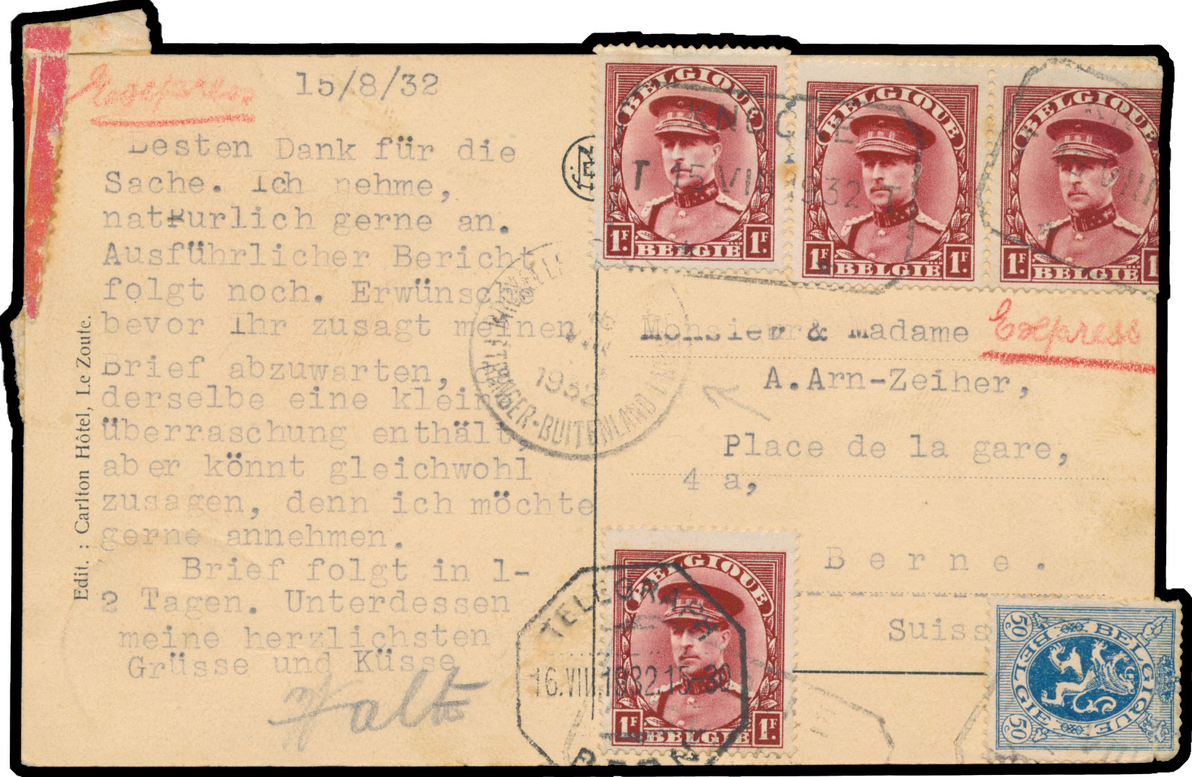 Lot 2107 - Uitgifte 1919 Koning Albert met helm - Van Looy & Van Looy Sale #176 , Special Classic Europe Lot 2107 - Uitgifte 1919 Koning Albert met helm - Van Looy & Van Looy Sale #176 , Special Classic Europe