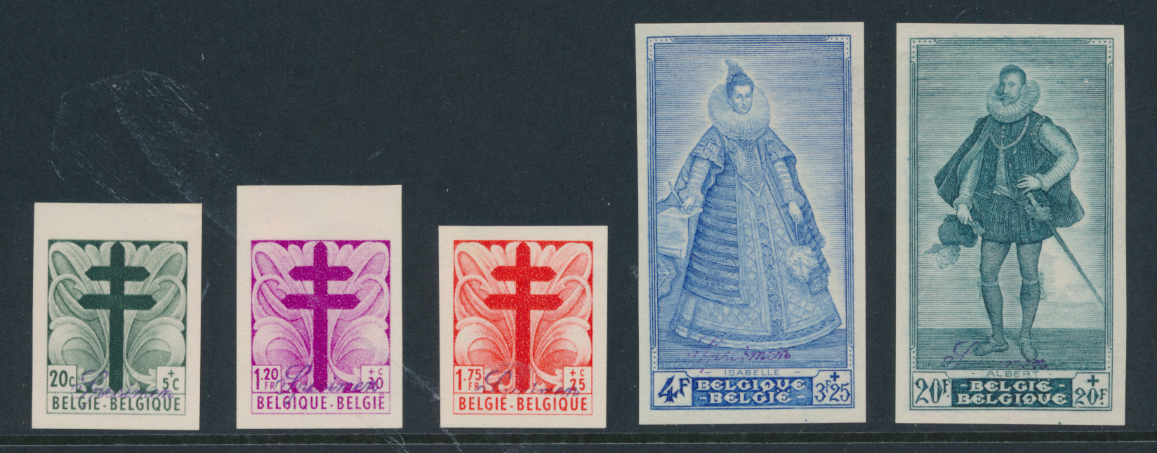 Lot 2212 - Uitgifte 1935 Tassis - Van Looy & Van Looy Sale #176 , Special Classic Europe Lot 2212 - Uitgifte 1935 Tassis - Van Looy & Van Looy Sale #176 , Special Classic Europe