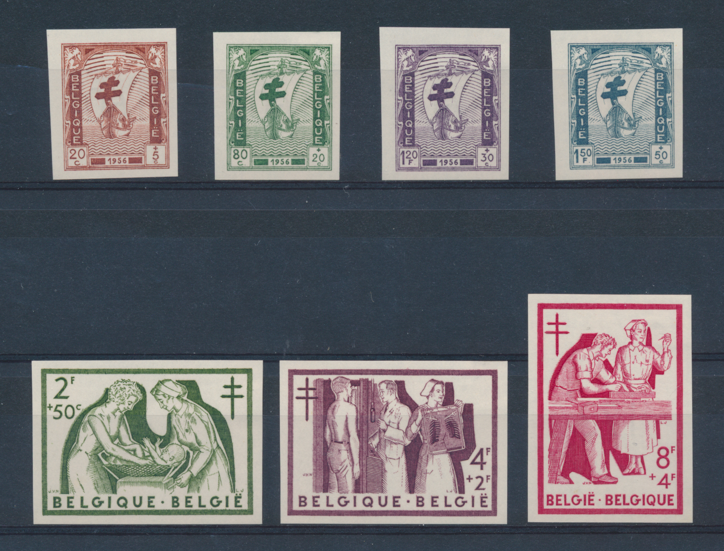 Lot 2318 - Uitgifte vanaf 1951 Cijfer op heraldieke leeuw - Van Looy & Van Looy Sale #176 , Special Classic Europe Lot 2318 - Uitgifte vanaf 1951 Cijfer op heraldieke leeuw - Van Looy & Van Looy Sale #176 , Special Classic Europe