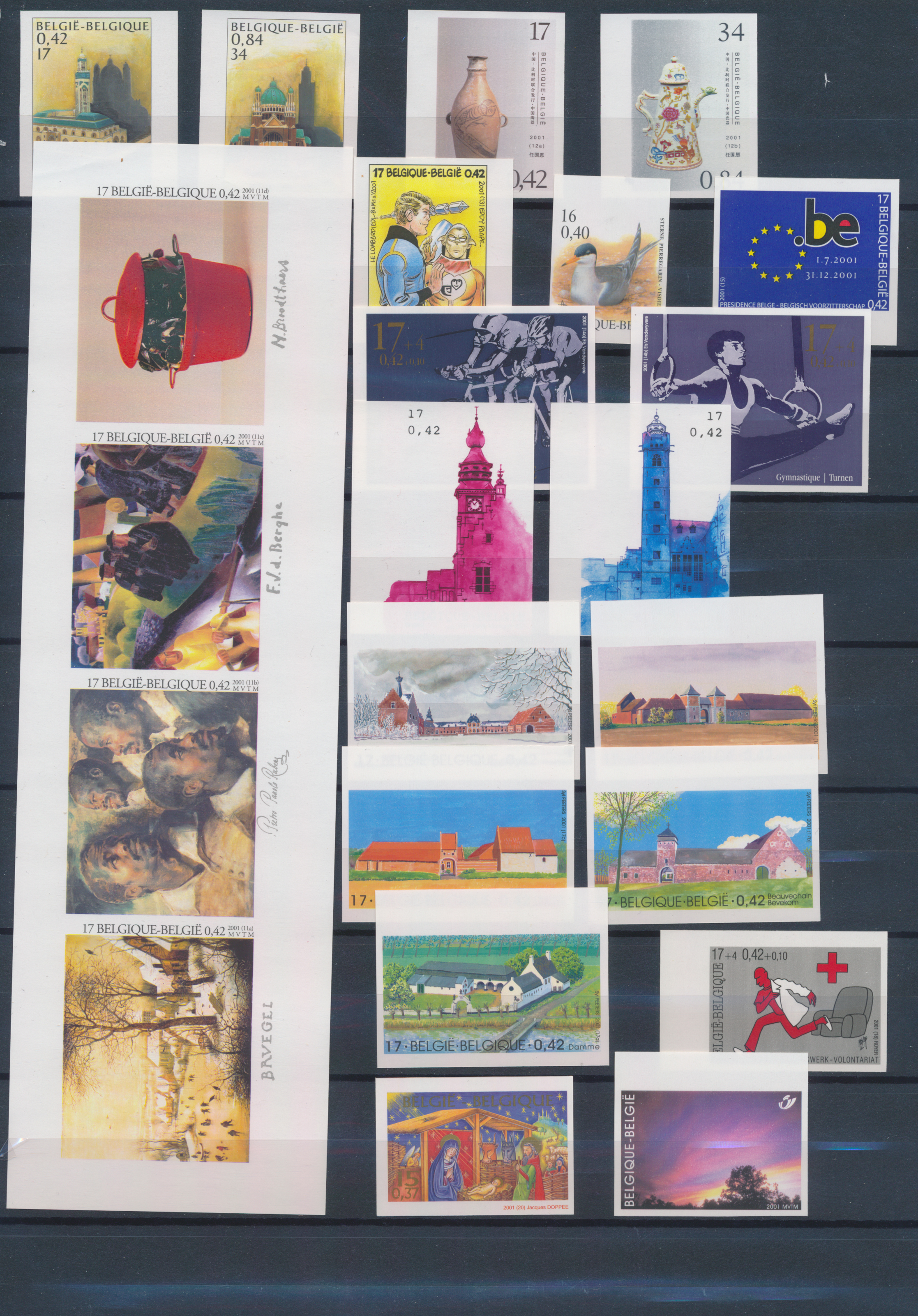 Lot 2620 - TX Strafport op poststukken - Van Looy & Van Looy Sale #176 , Special Classic Europe Lot 2620 - TX Strafport op poststukken - Van Looy & Van Looy Sale #176 , Special Classic Europe
