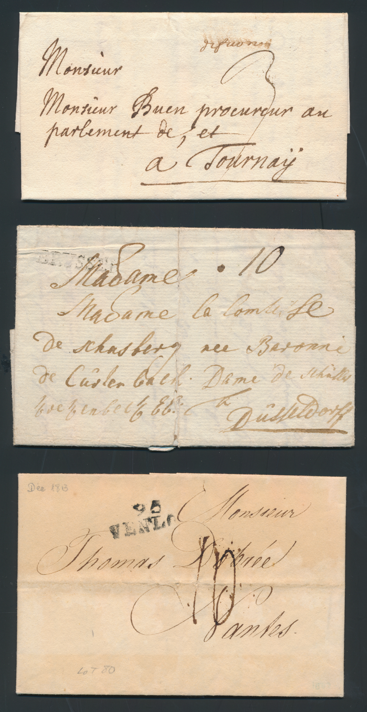 Lot 622 - BENODIGDHEDEN  -  Van Looy & Van Looy Sale #176 , Special Classic Europe