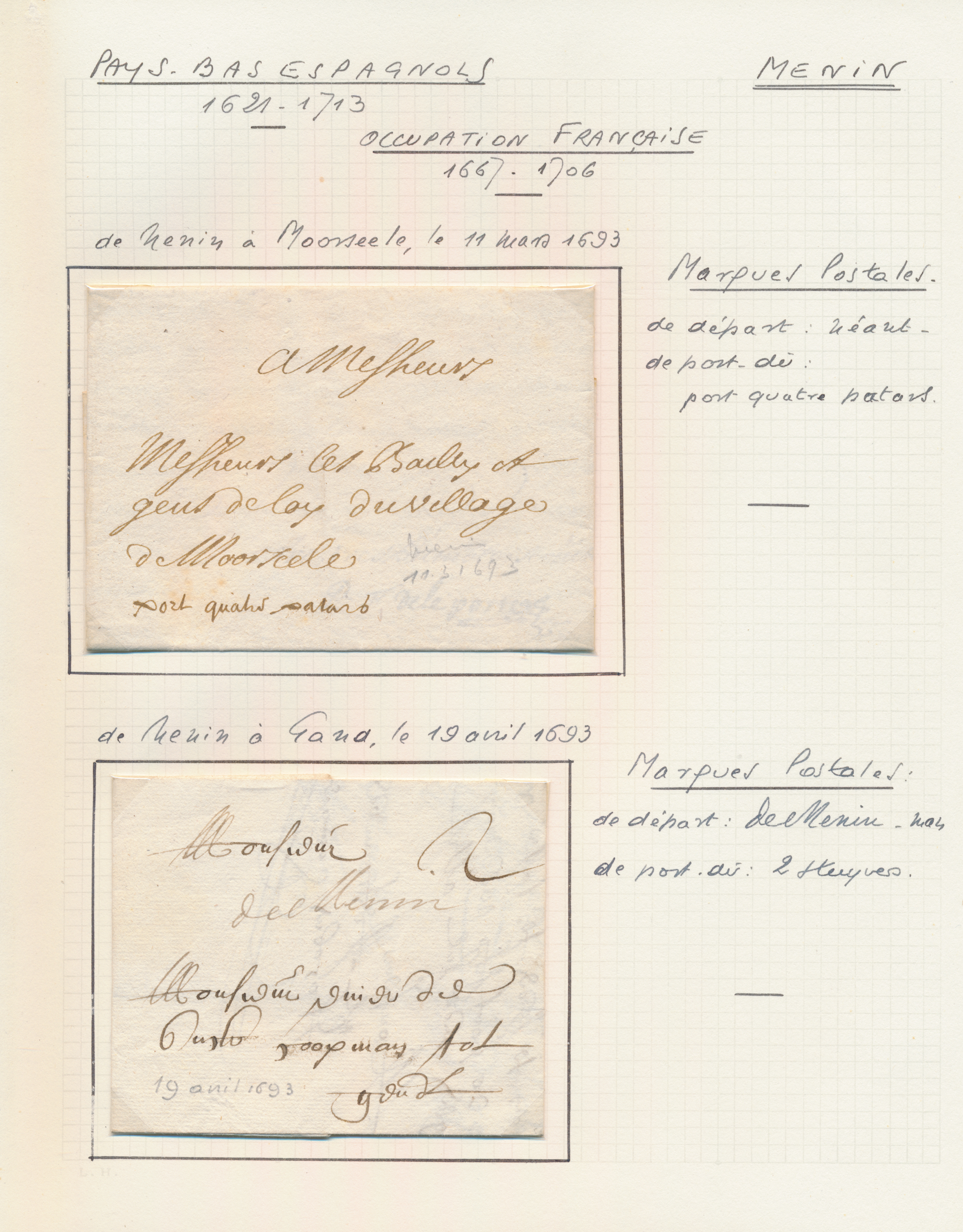 Lot 626 - BENODIGDHEDEN  -  Van Looy & Van Looy Sale #176 , Special Classic Europe