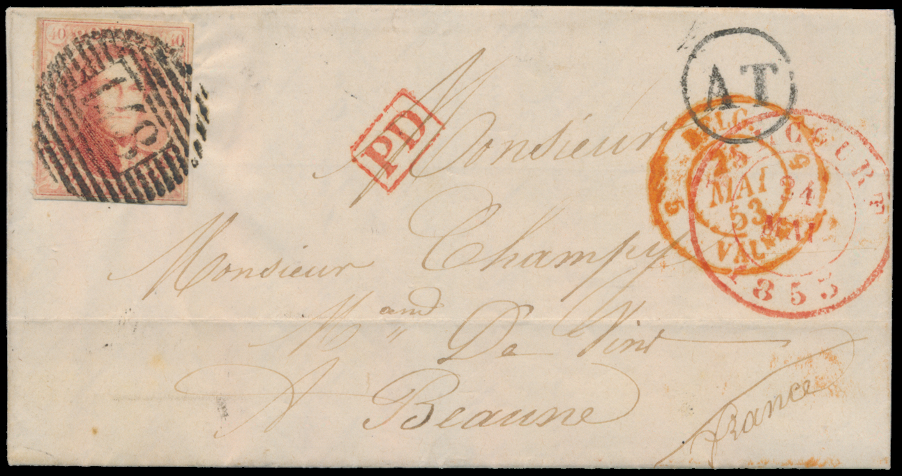 Lot 996 - Epauletten 20 cent. Plaat I Perceptie -  Van Looy & Van Looy Sale #176 , Special Classic Europe