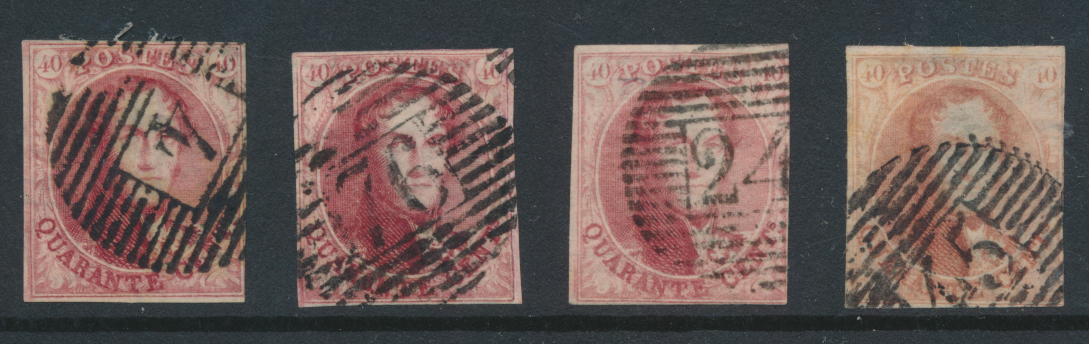 Lot 998 - Epauletten 20 cent. Plaat II Variëteiten & curiositeiten -  Van Looy & Van Looy Sale #176 , Special Classic Europe